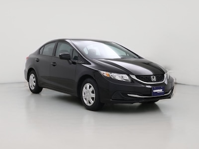 Black 2014 Honda Civic LX