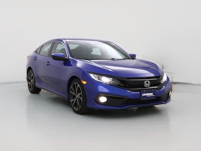 Blue 2020 Honda Civic Sport