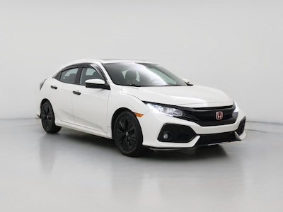 White 2017 Honda Civic EX