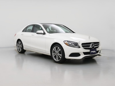 White 2018 Mercedes-Benz C300
