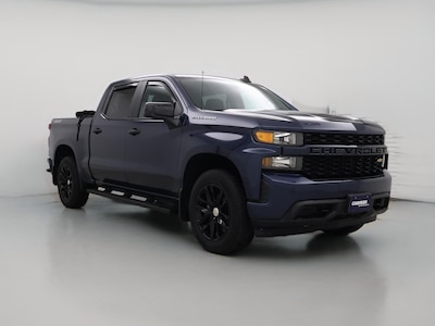 Blue 2020 Chevrolet Silverado 1500 Custom