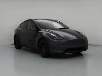 Gray 2022 Tesla Model Y Performance