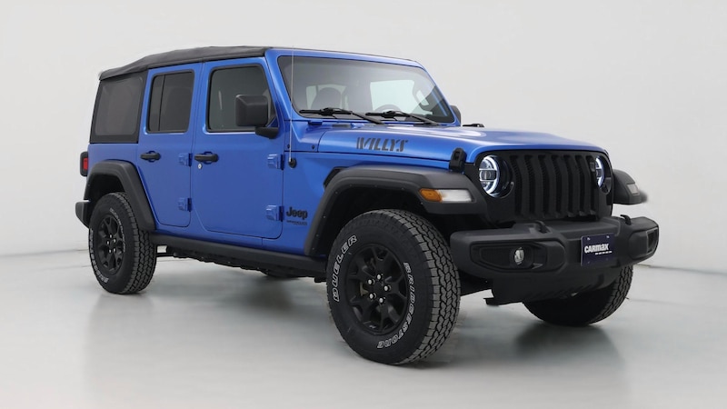 2022 Jeep Wrangler Unlimited Willys Hero Image