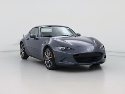 Blue 2021 Mazda MX-5 Miata RF Grand Touring