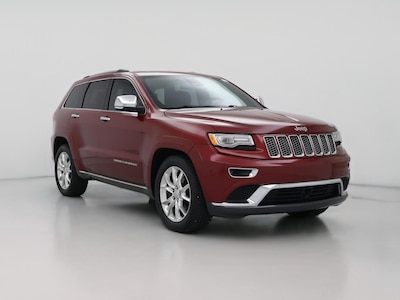 Red 2014 Jeep Grand Cherokee Summit