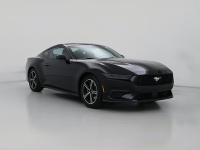 Black 2025 Ford Mustang Ecoboost