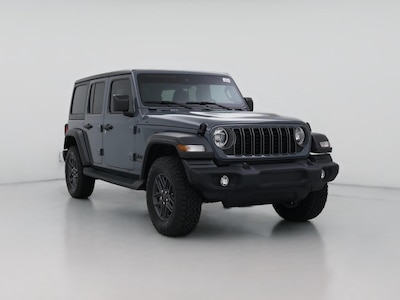 Gray 2025 Jeep Wrangler Sport S