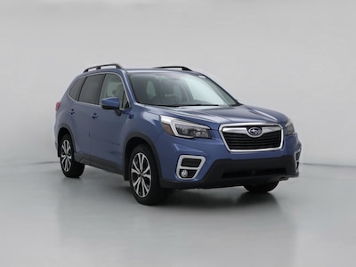 Blue 2021 Subaru Forester Limited