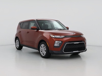 Orange 2020 Kia Soul LX