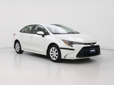 White 2021 Toyota Corolla LE