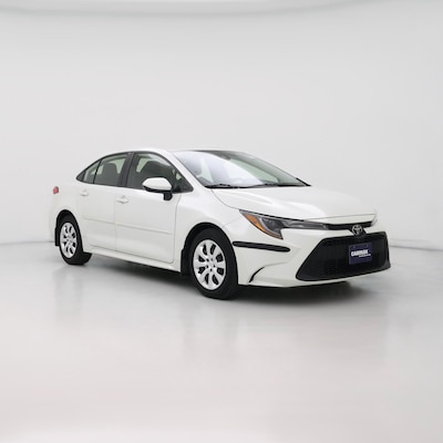 White 2021 Toyota Corolla LE