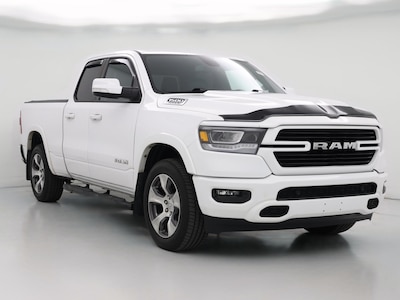 White 2020 Ram 1500 Laramie