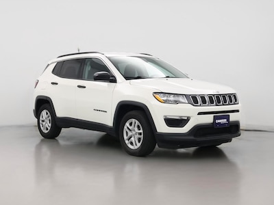 White 2019 Jeep Compass Sport