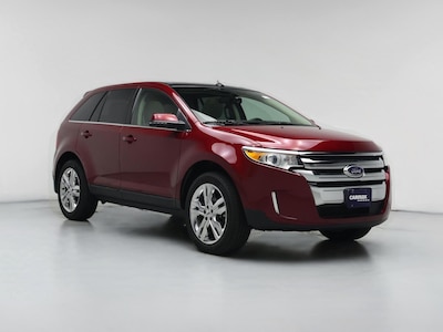 Red 2013 Ford Edge Limited