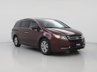 Red 2016 Honda Odyssey EX-L