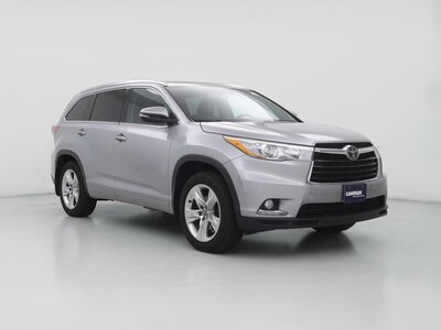 Silver 2016 Toyota Highlander Limited Platinum