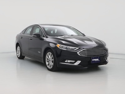 Black 2017 Ford Fusion Energi SE