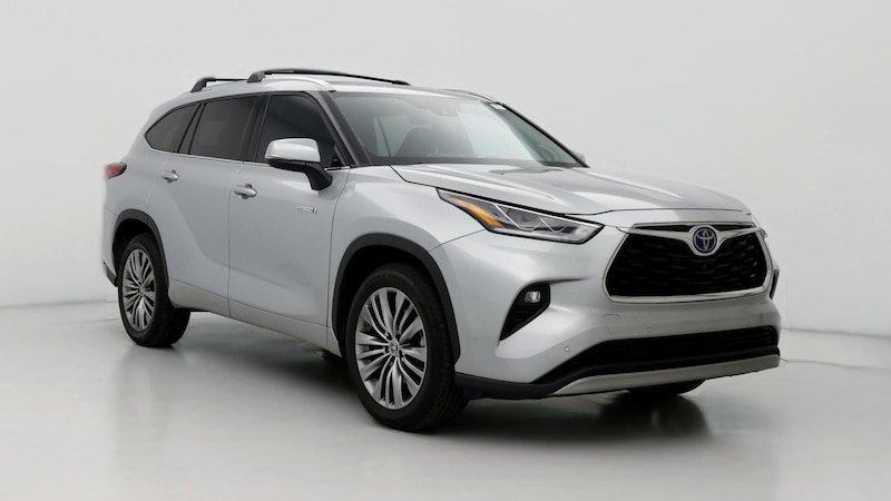 2021 Toyota Highlander Platinum Hero Image