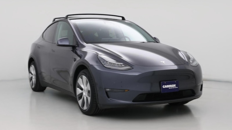 2021 Tesla Model Y Long Range Hero Image