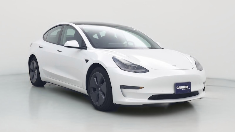 2021 Tesla Model 3 Standard Range Hero Image