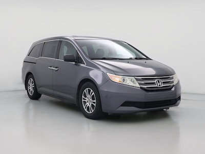 Gray 2013 Honda Odyssey EX-L