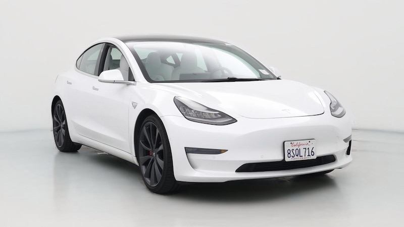 2020 Tesla Model 3 Performance Hero Image