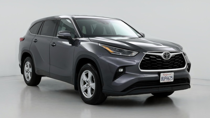 2021 Toyota Highlander LE Hero Image