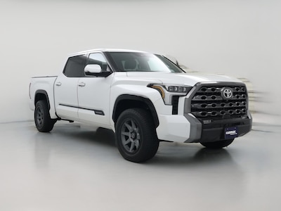 White 2022 Toyota Tundra Platinum