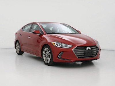 Red 2017 Hyundai Elantra Limited
