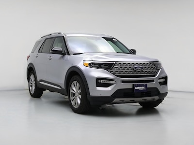 Silver 2021 Ford Explorer Limited