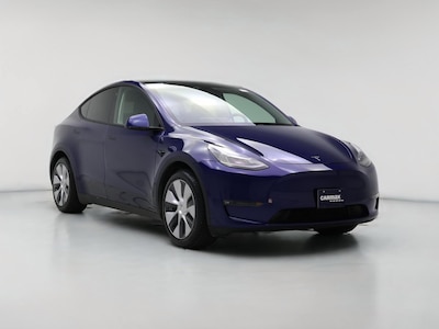 Blue 2021 Tesla Model Y Long Range
