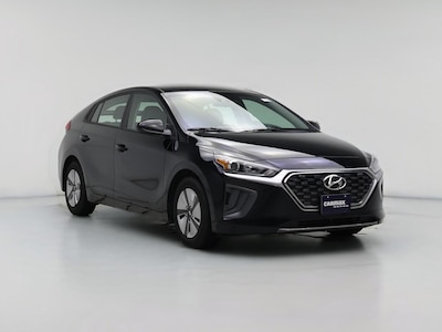 Black 2021 Hyundai Ioniq Hybrid Blue