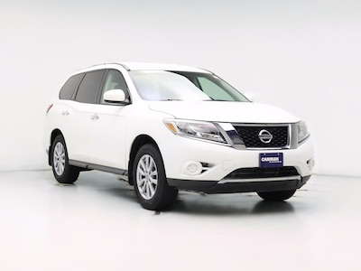 White 2014 Nissan Pathfinder S