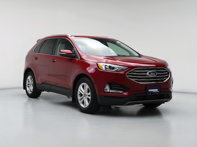 Red 2020 Ford Edge SEL
