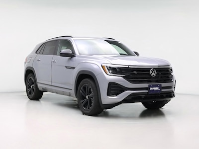 Silver 2025 Volkswagen Atlas Cross Sport SEL R-Line Black