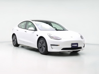 White 2022 Tesla Model 3 Long Range