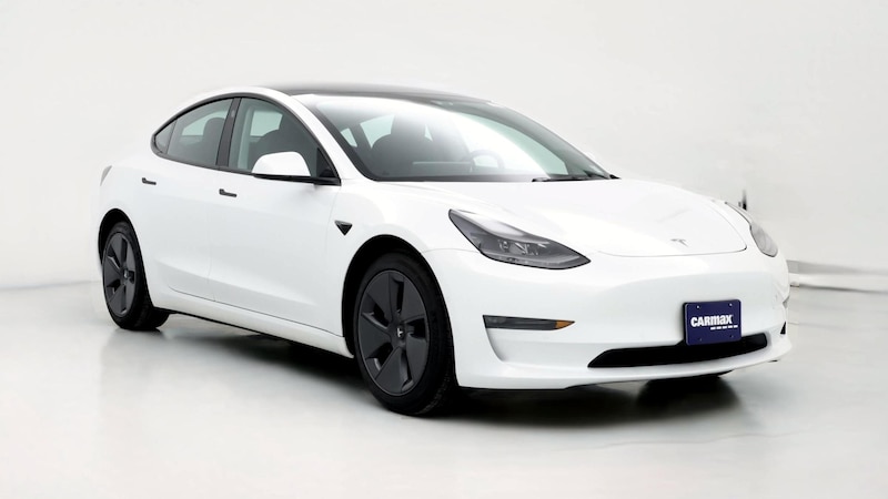 2022 Tesla Model 3 Long Range Hero Image