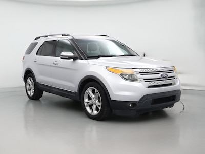 Silver 2013 Ford Explorer Limited