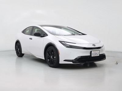 White 2025 Toyota Prius Nightshade