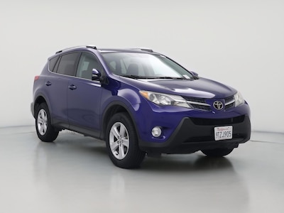 Blue 2014 Toyota RAV4 XLE