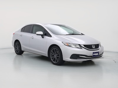 Silver 2015 Honda Civic LX