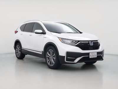 White 2021 Honda CR-V Hybrid Touring