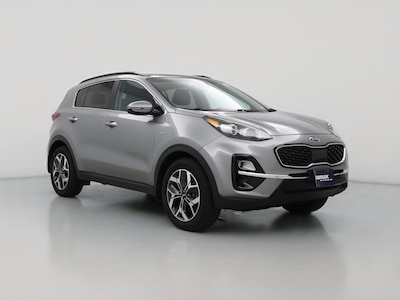 Silver 2021 Kia Sportage EX