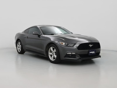Gray 2015 Ford Mustang Ecoboost