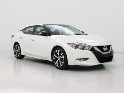 White 2018 Nissan Maxima SL