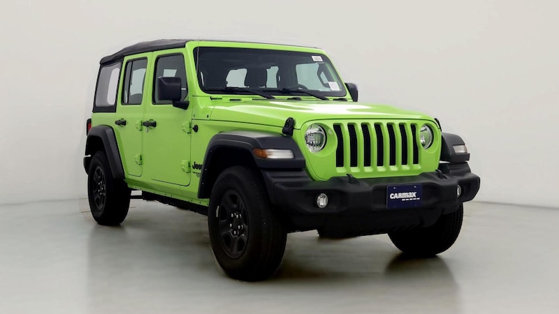 2021 Jeep Wrangler Unlimited Sport Hero Image