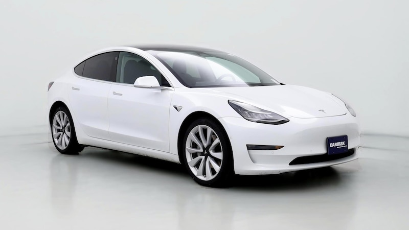 2020 Tesla Model 3 Long Range Hero Image