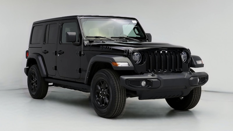 2021 Jeep Wrangler Unlimited Willys Hero Image