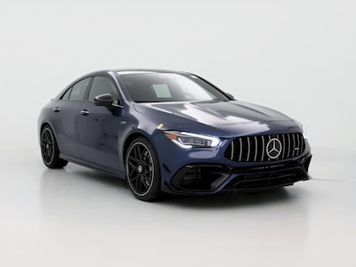 Blue 2020 Mercedes-Benz CLA45 AMG