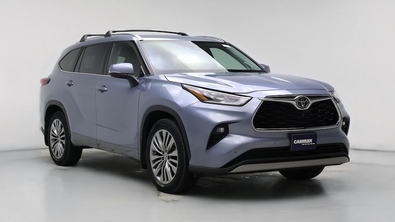 2020 Toyota Highlander Platinum Hero Image